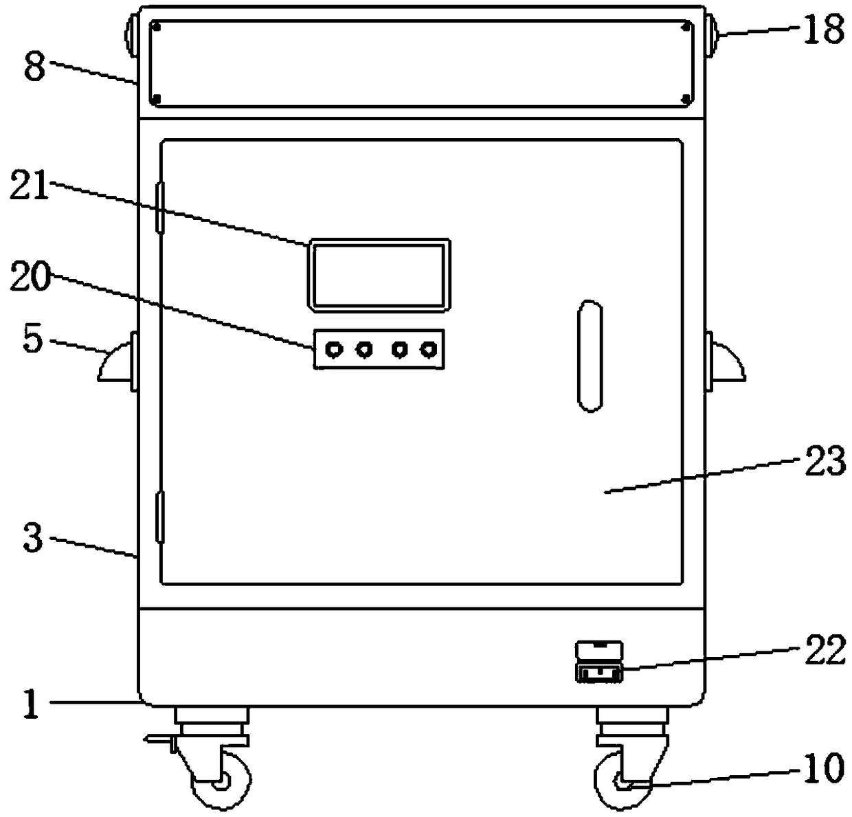 Paper collecting device