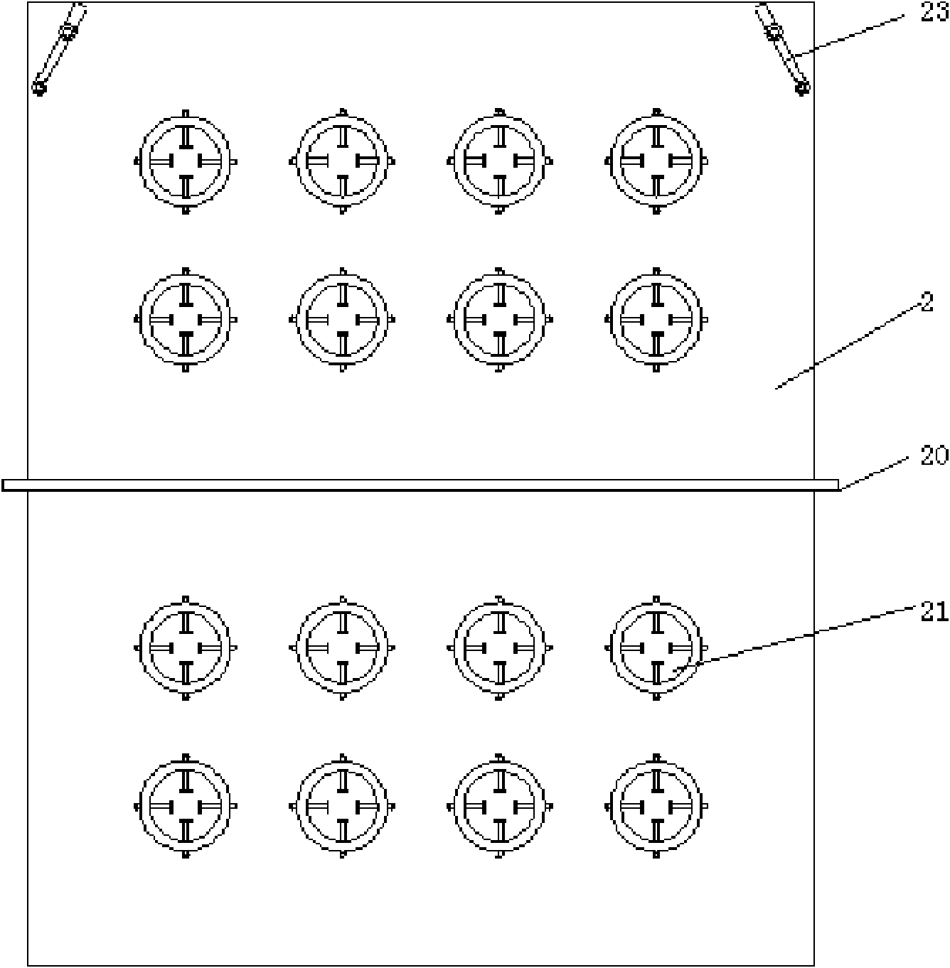 Water culture device for cut branch of forest