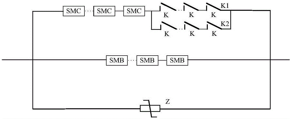 Opening control method for high-voltage direct-current circuit breaker