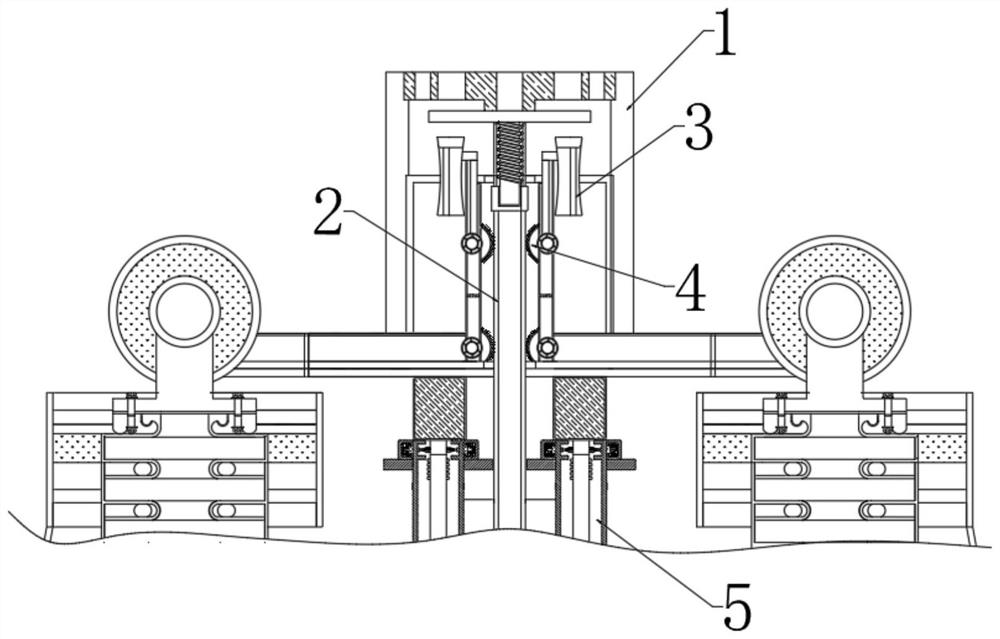 Energy-saving and environment-friendly power generation equipment for desalinating seawater by utilizing seawater salinity difference energy