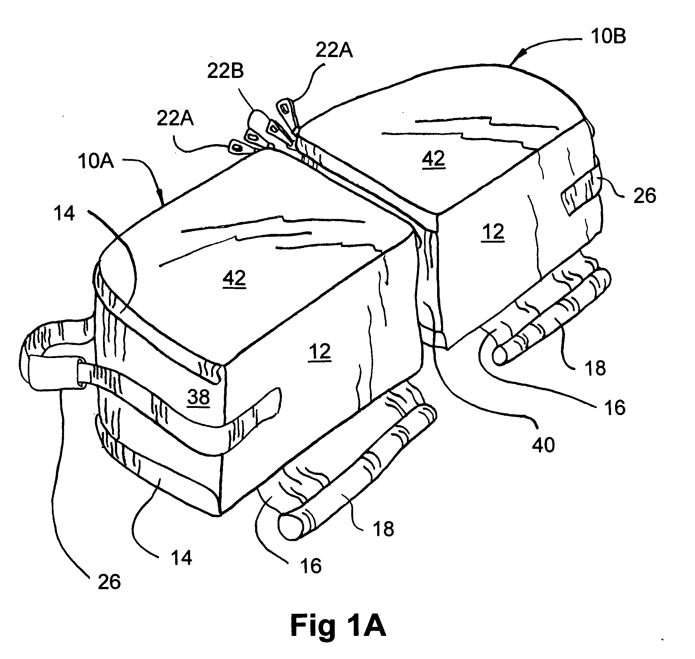 Collapsible insulated portable storage carrier with security flap