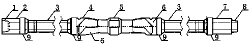 A drill pipe with wellbore cleaning function