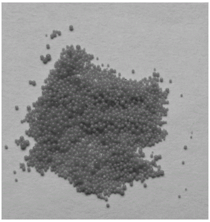 Preparation method of substituted acetylene helical polymer microspheres