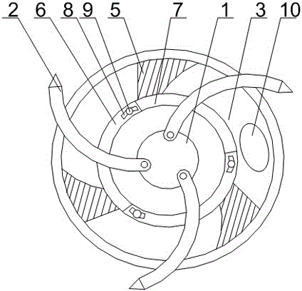 Internal burr removal mechanism for straight seam steel pipe