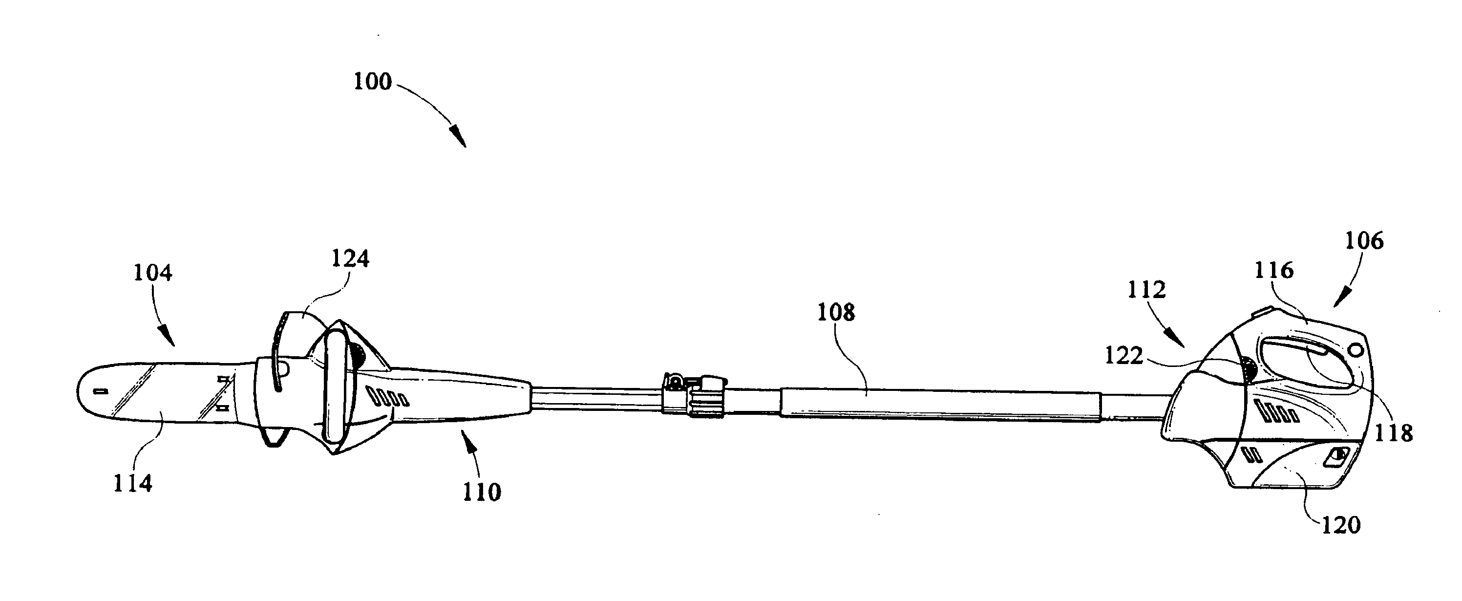 Split power tool