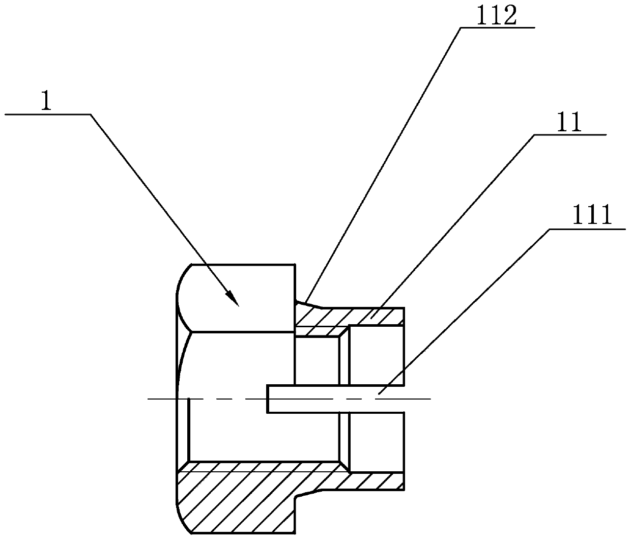 Self-locking anti-disengagement nut