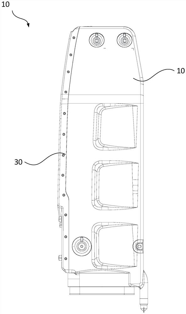 Air inlet channel assembly