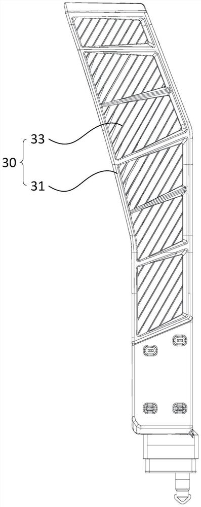 Air inlet channel assembly