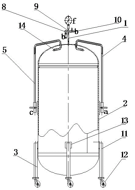 Molecular sieve pressure transport tank