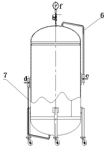 Molecular sieve pressure transport tank