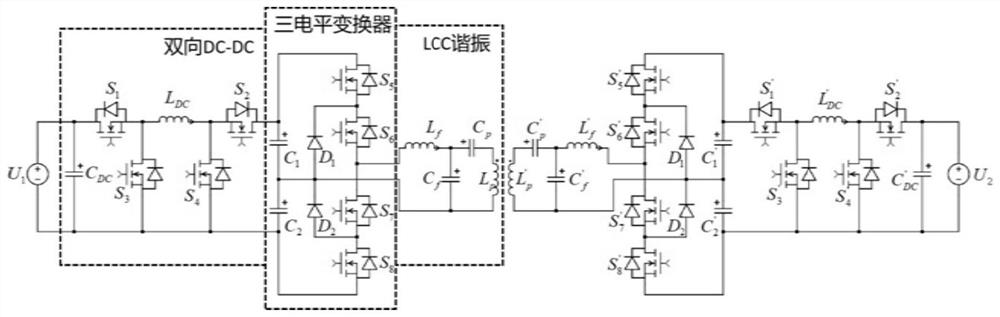 Multi-level bidirectional wireless electric energy transmission system and method