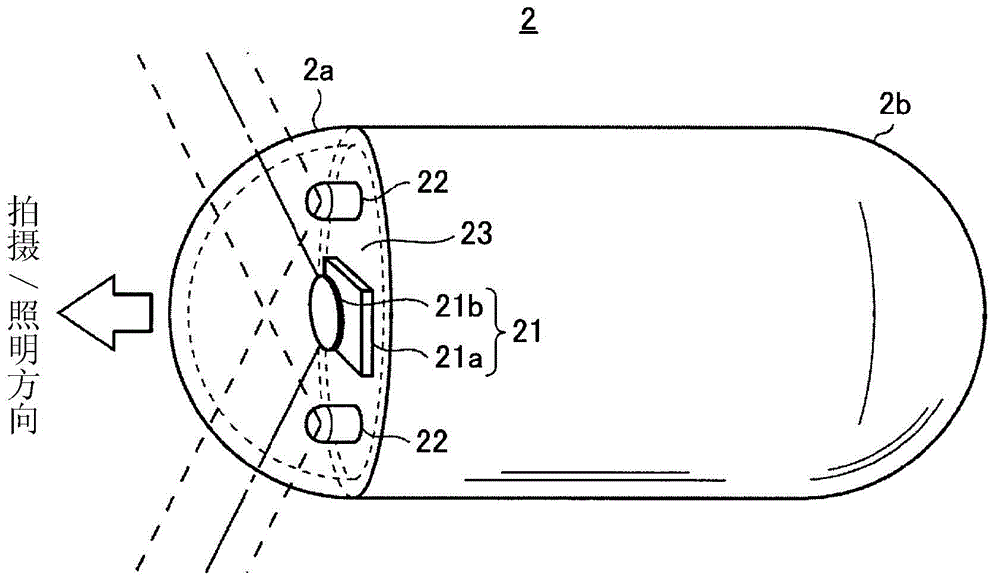 Image-display device and capsule-type endoscope system