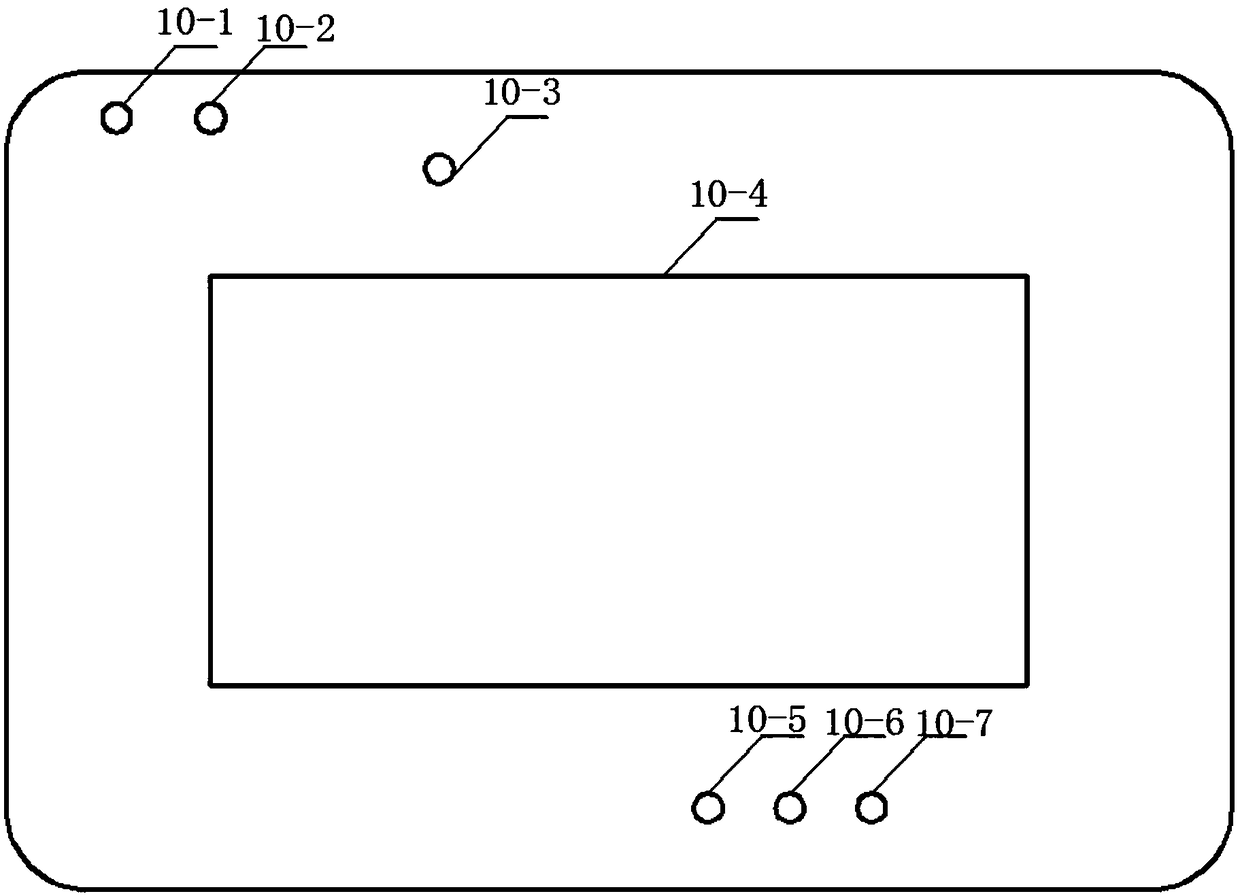 Automatic water measurement monitoring system for irrigated area water measurement channel