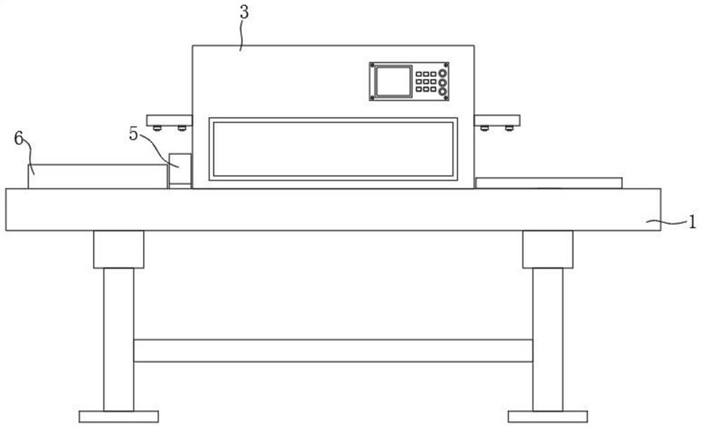 Elastic fabric shrinkage detection device