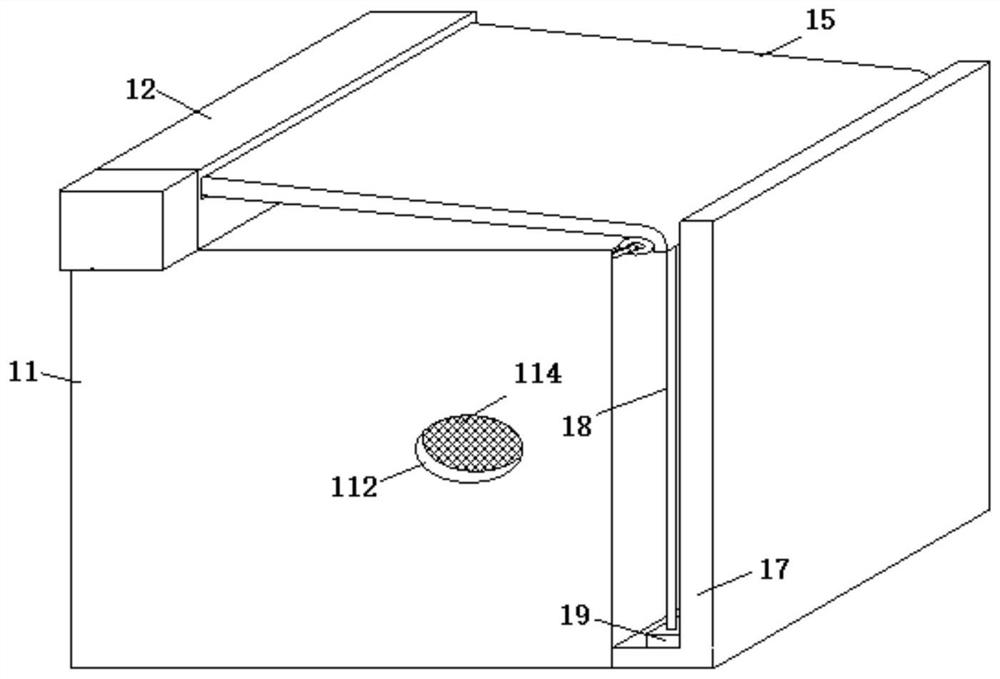 System for breeding hermetia illucens for treating livestock and poultry manure and application thereof