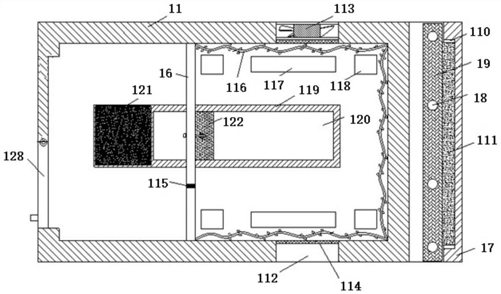 System for breeding hermetia illucens for treating livestock and poultry manure and application thereof