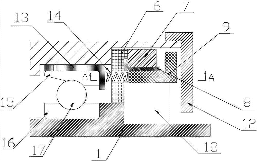 Dynamic adjusting device and method for pre-tensioning force of main shaft bearing of machine tool