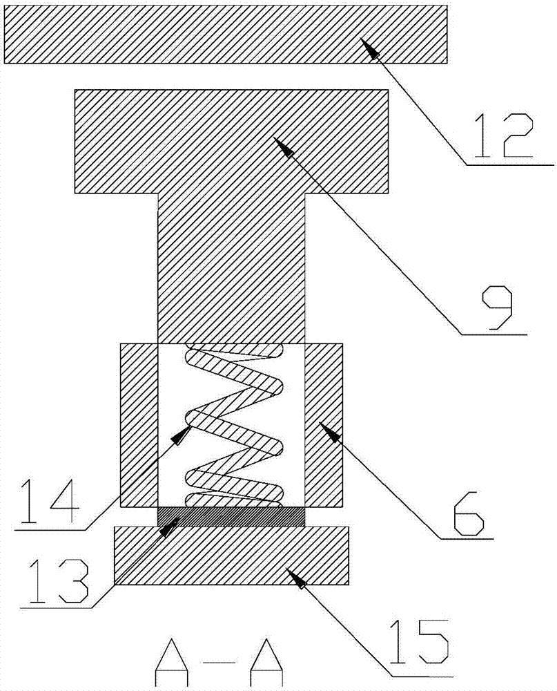 Dynamic adjusting device and method for pre-tensioning force of main shaft bearing of machine tool