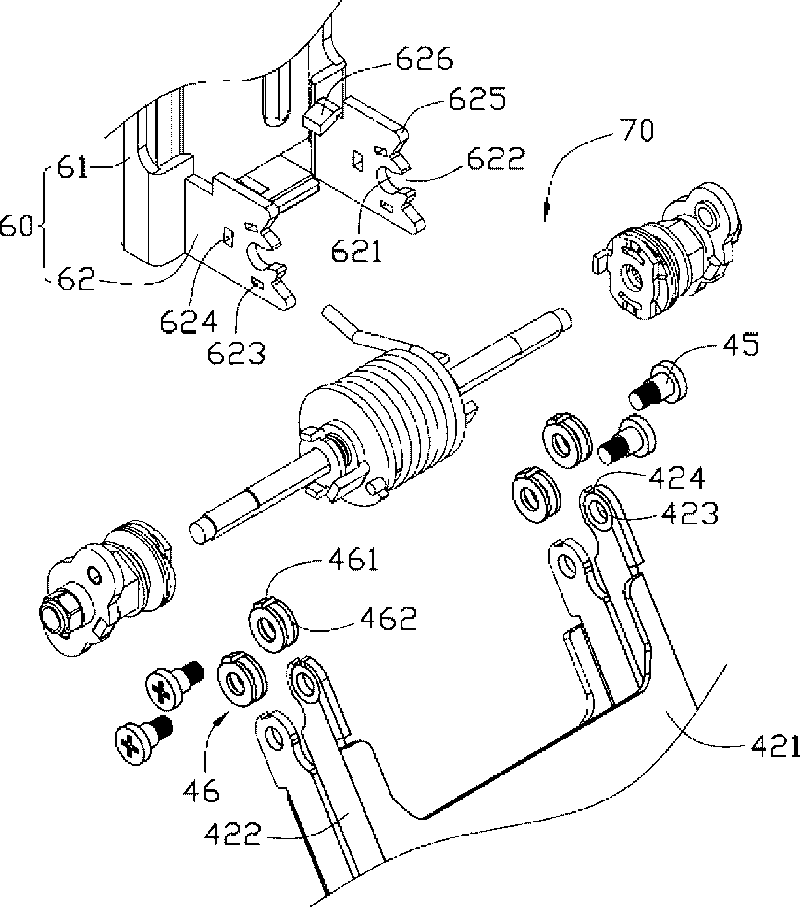 Hinge structure