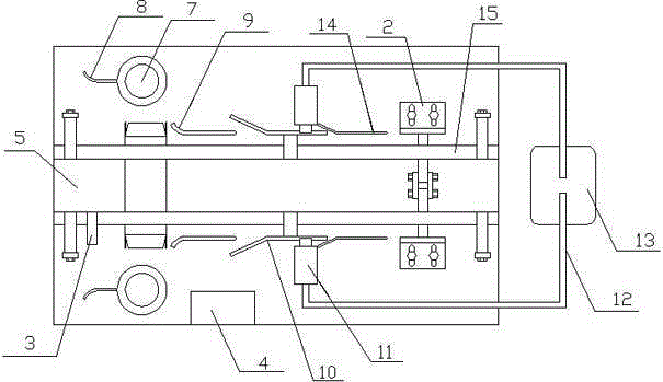 Packaging box sealing mechanism