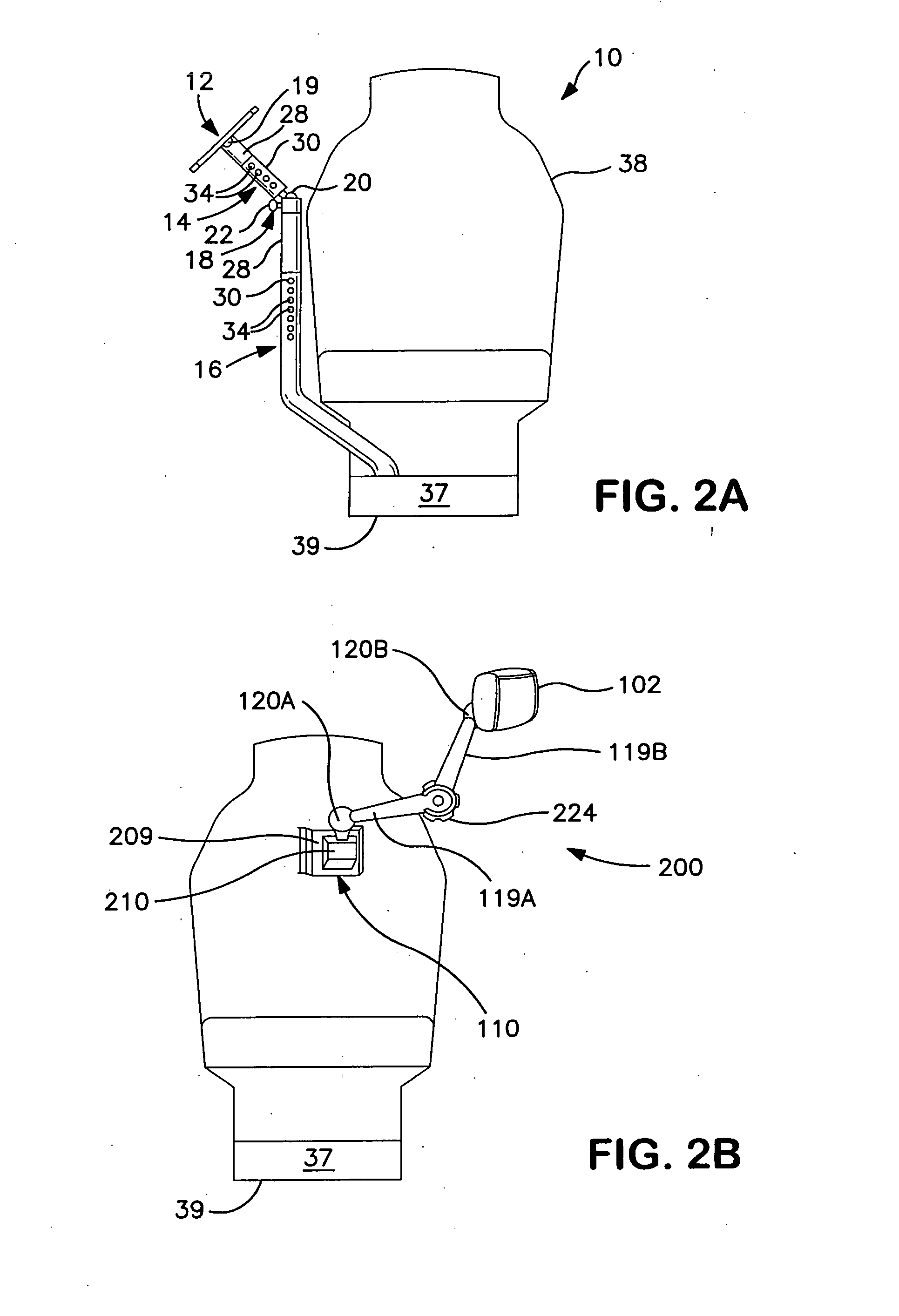 Combination twin adapter mounting plate and a pair of anterior supports