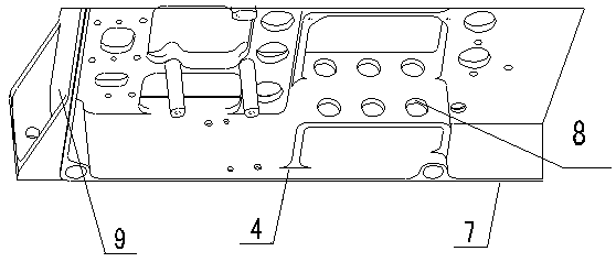 Power pooling and distribution device for space vehicle power system control equipment