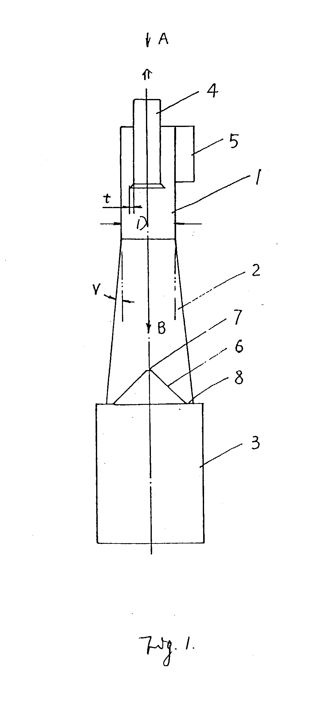 Decelerated centrifugal dust removing apparatus for dust cleaner