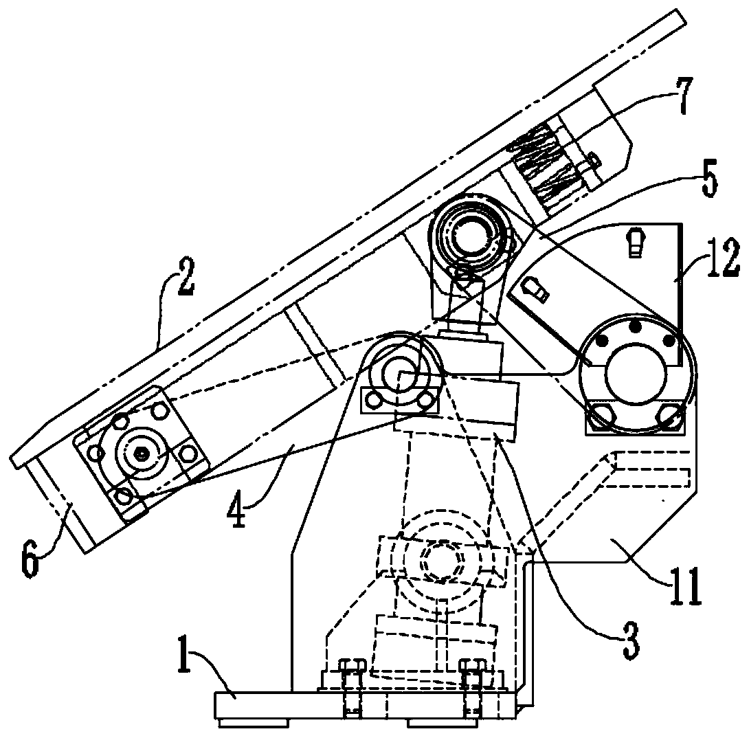 Tailing removal method of cold shear machine