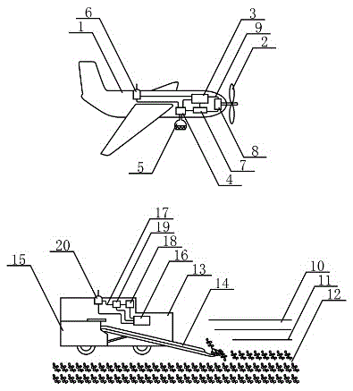 Unmanned peanut harvester