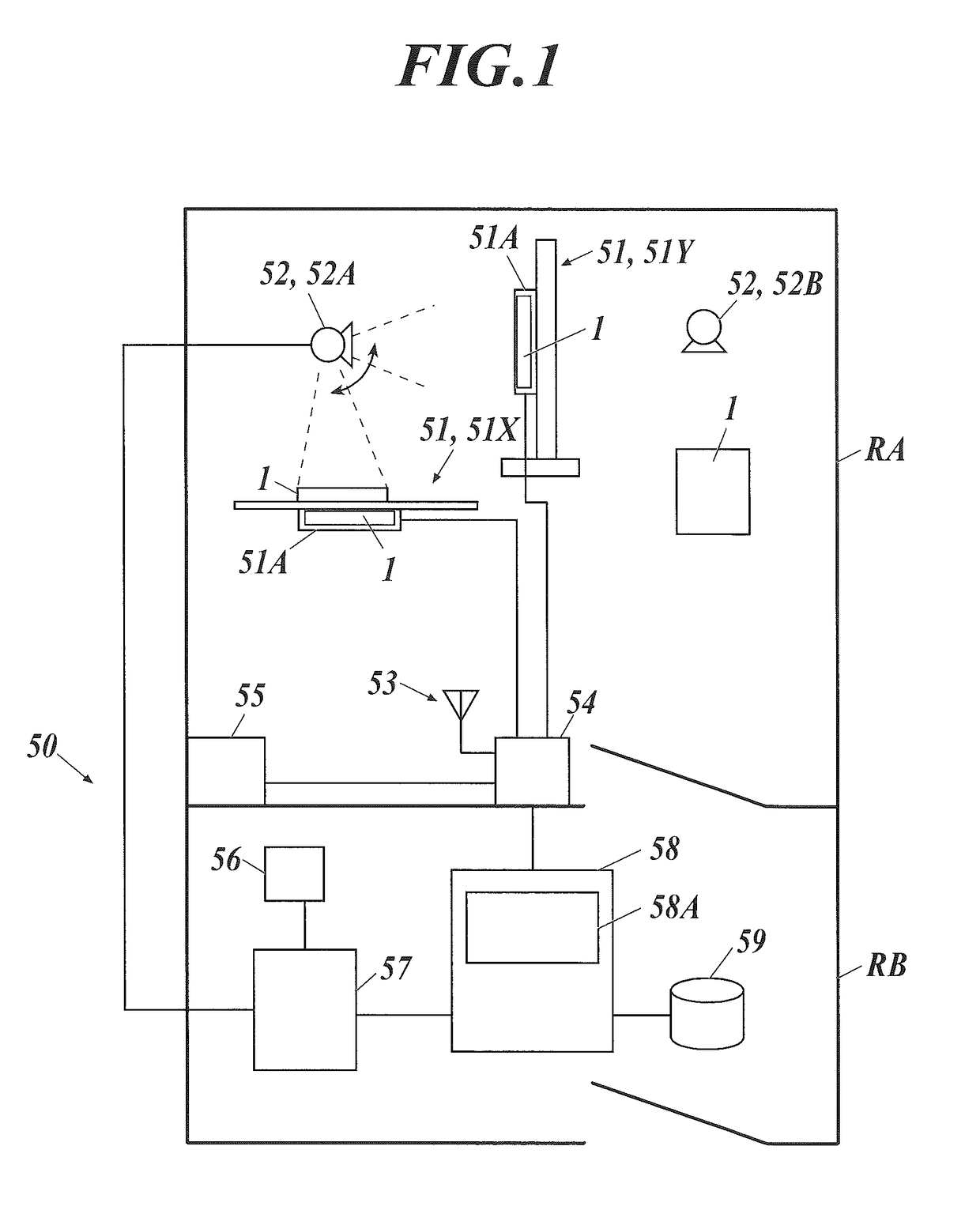 Radiographic image capturing system and console