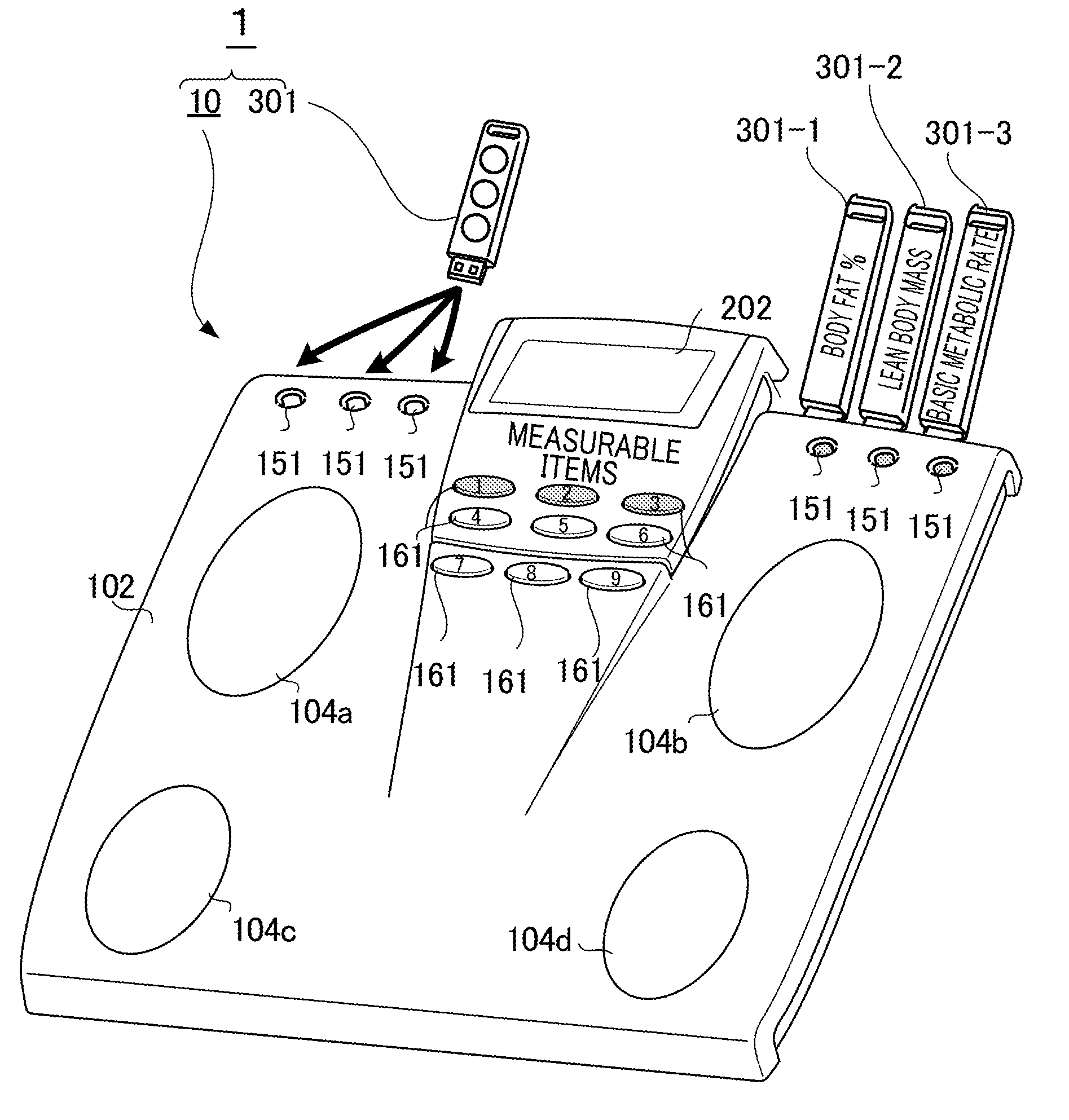 Body Composition Measuring Apparatus