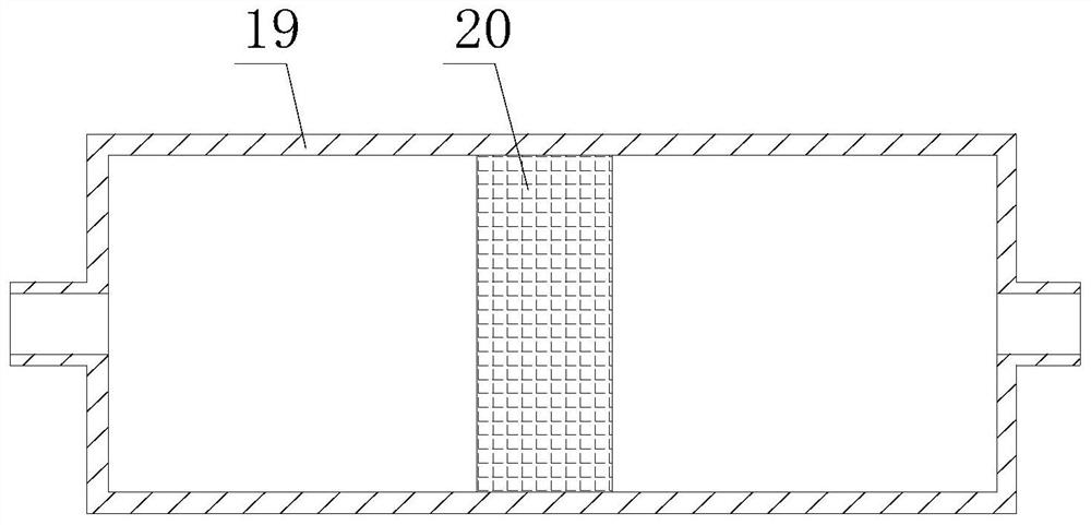 Gas inlet and exhaust treatment system capable of achieving low emission of internal combustion engine