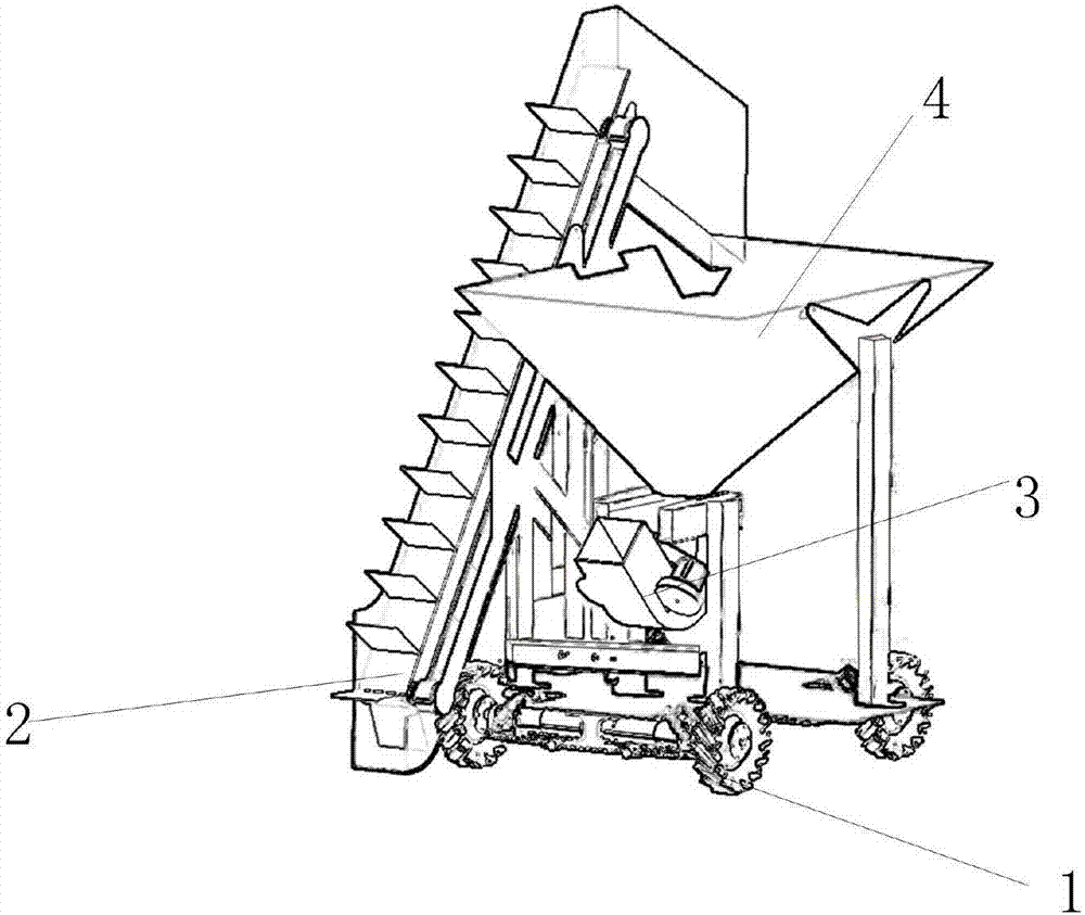 Multi-approach ball picking-up and serving robot control system