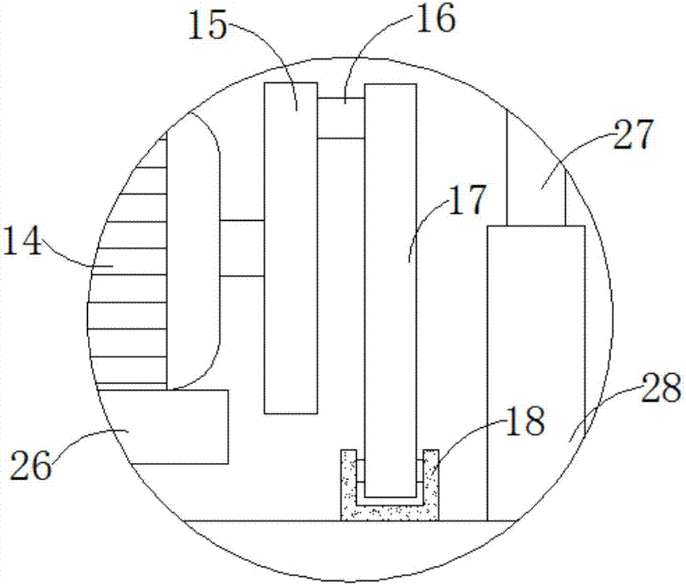 Numerically controlled lathe capable of timely and synchronously clearing away cutting scraps