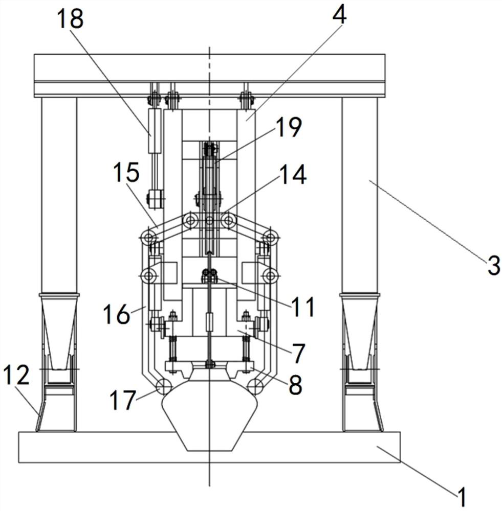 An anti-swing system for deployment and recovery of underwater devices