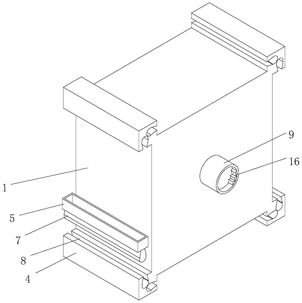 Simple decorative coating door and window selling device