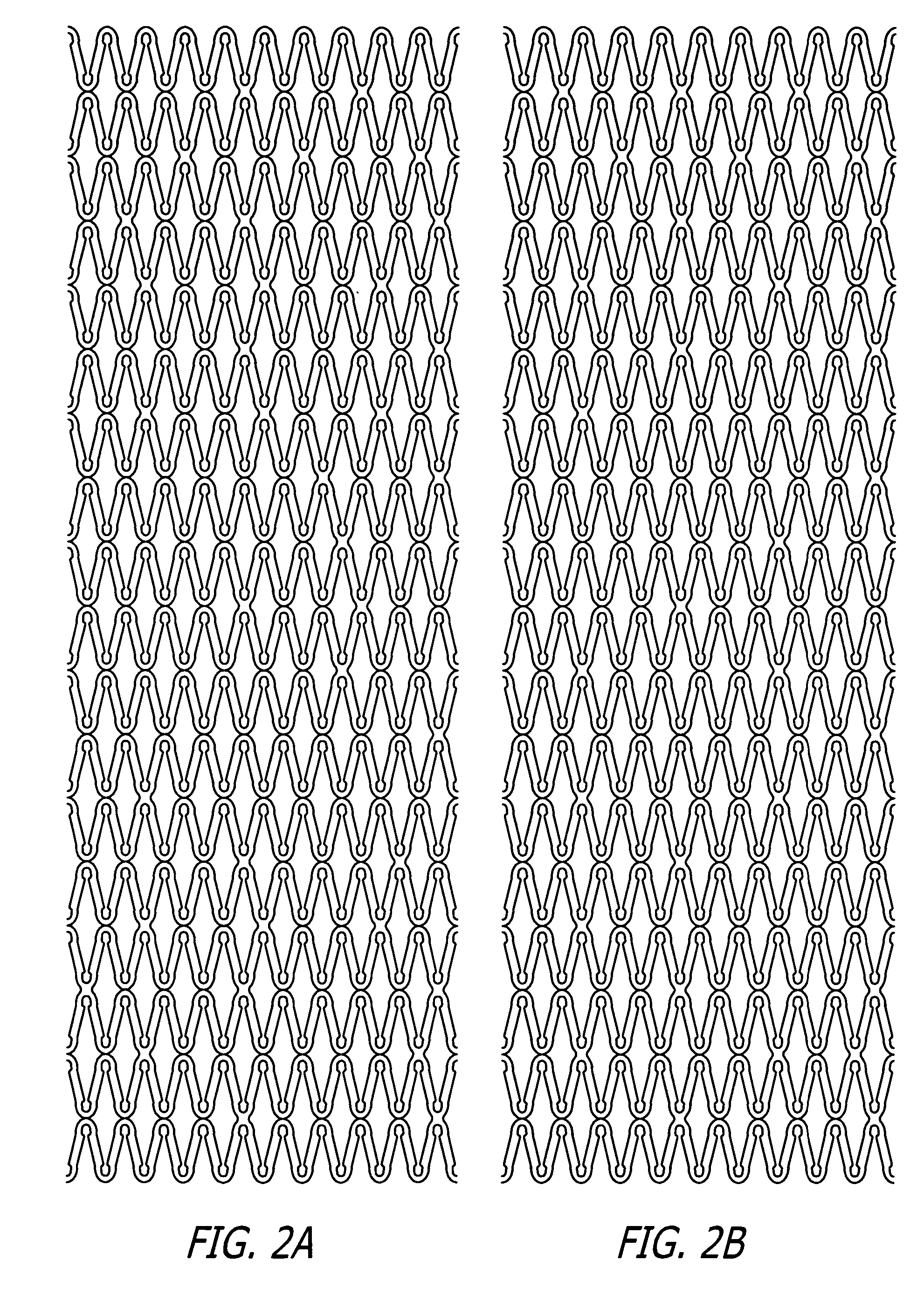 Lumen-supporting stents and methods for creating lumen-supporting stents with various open/closed designs