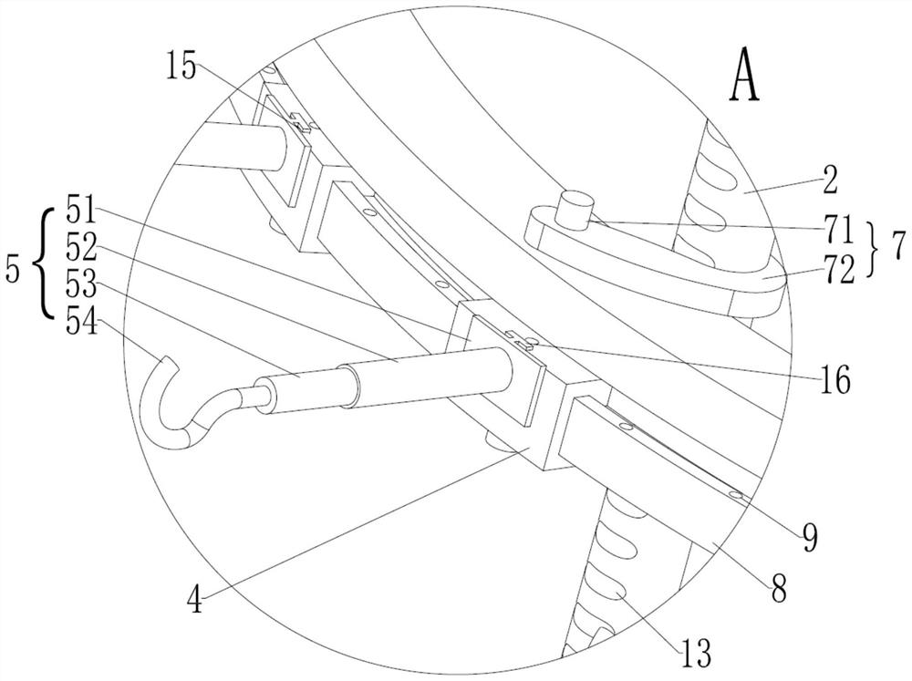 Electroplating hanging loading device convenient to adjust