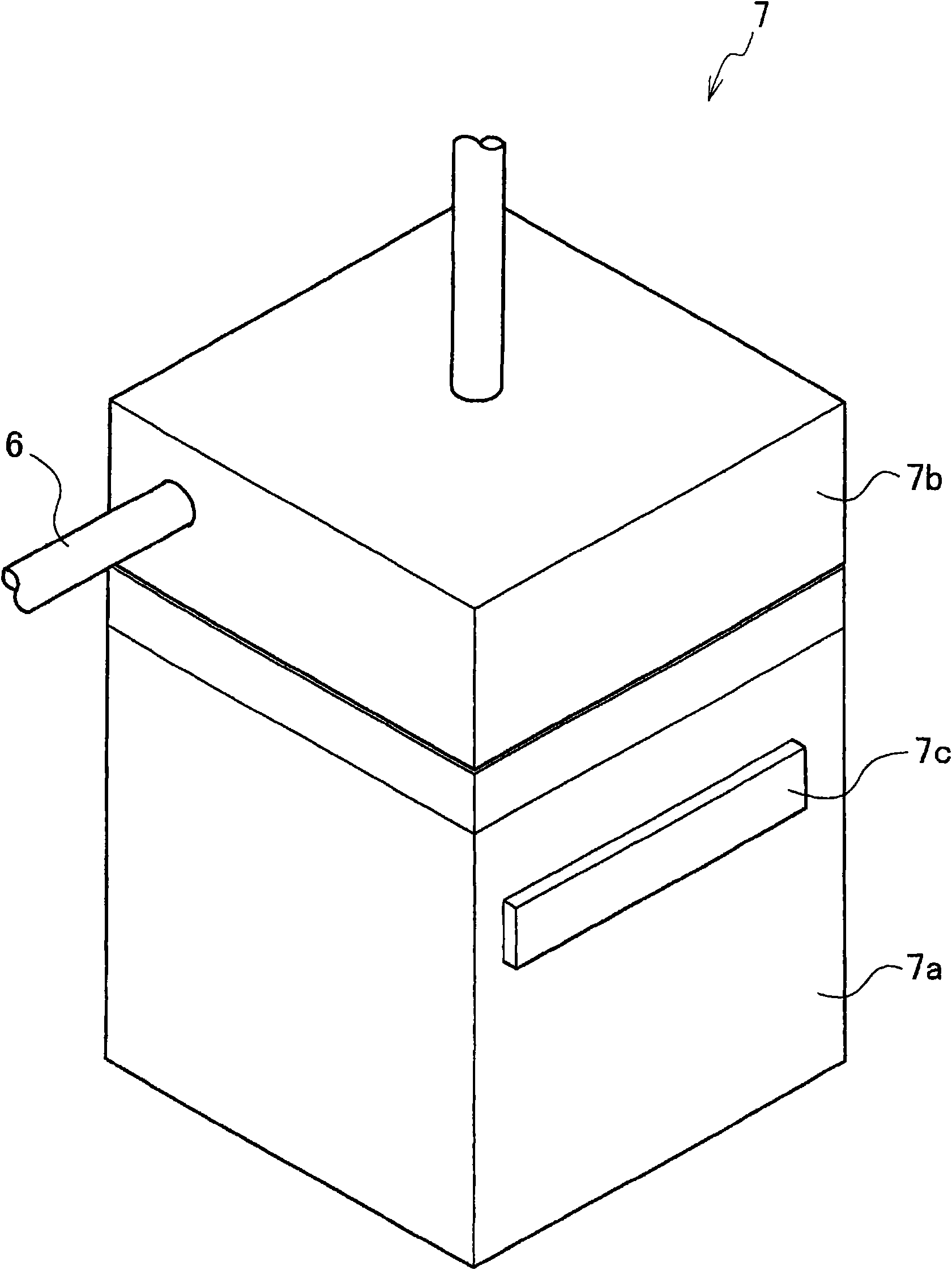 Breaking apparatus for membraniform adhesive and breaking method thereof