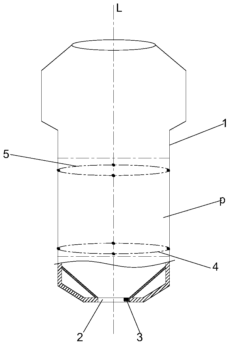 Device, gasifier and method for detecting fluidization uniformity of pulverized coal in fluidized bed gasifier