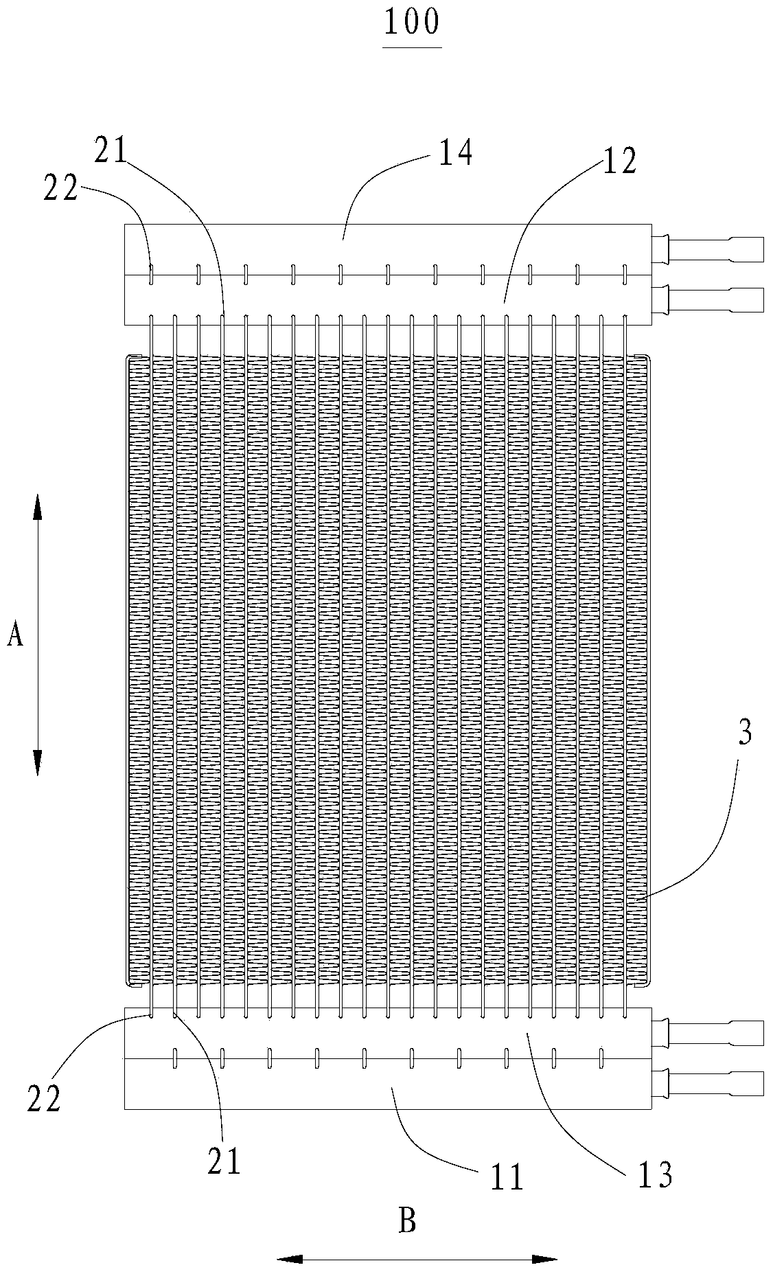 Heat exchanger and air conditioner with multiple refrigeration systems provided with heat exchanger