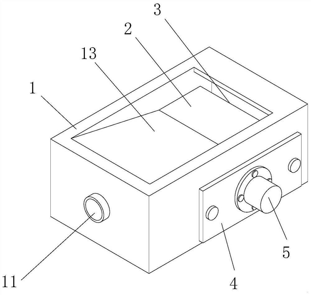 A broken fiber automatic recovery device