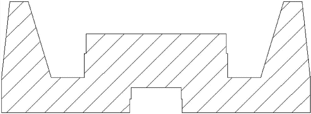 Method for determining claw pole multi-step hot die forging pre-forged piece shape and size