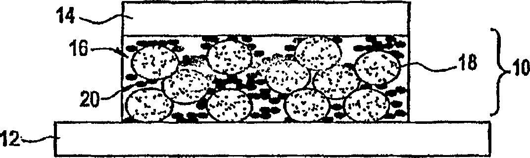 Thermal conductive material utilizing electrically conductive nanoparticles