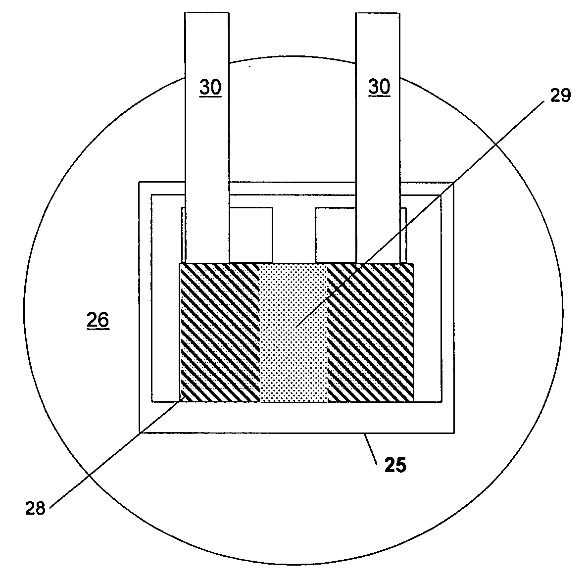 Thermoelectric sensor for analytes in a gas and related method