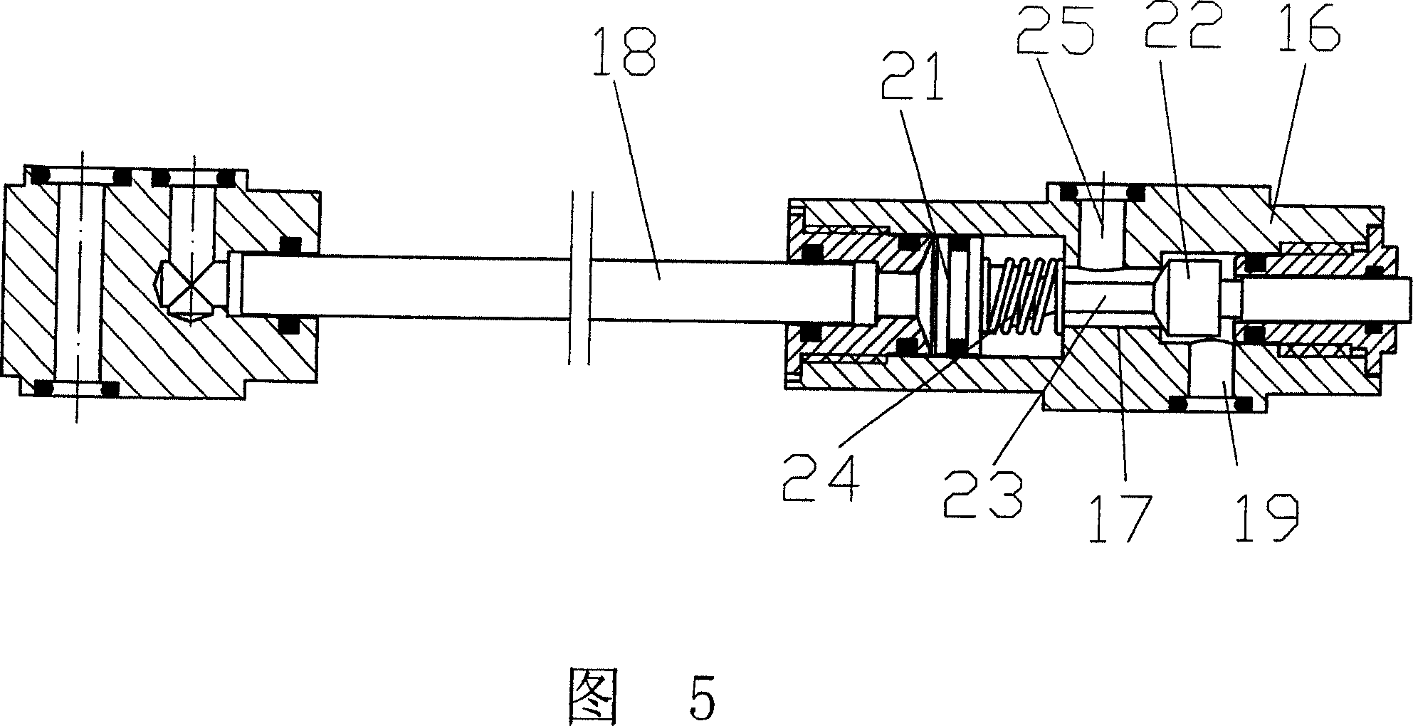 Portable manual desalination equipment of sea water