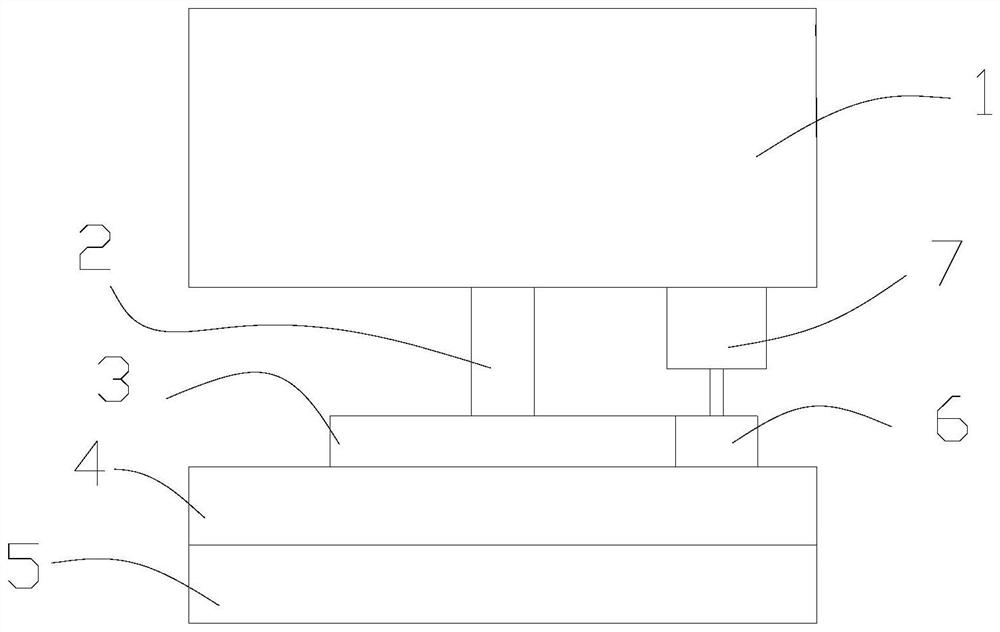 Pneumatic clamp with rotary suction cup