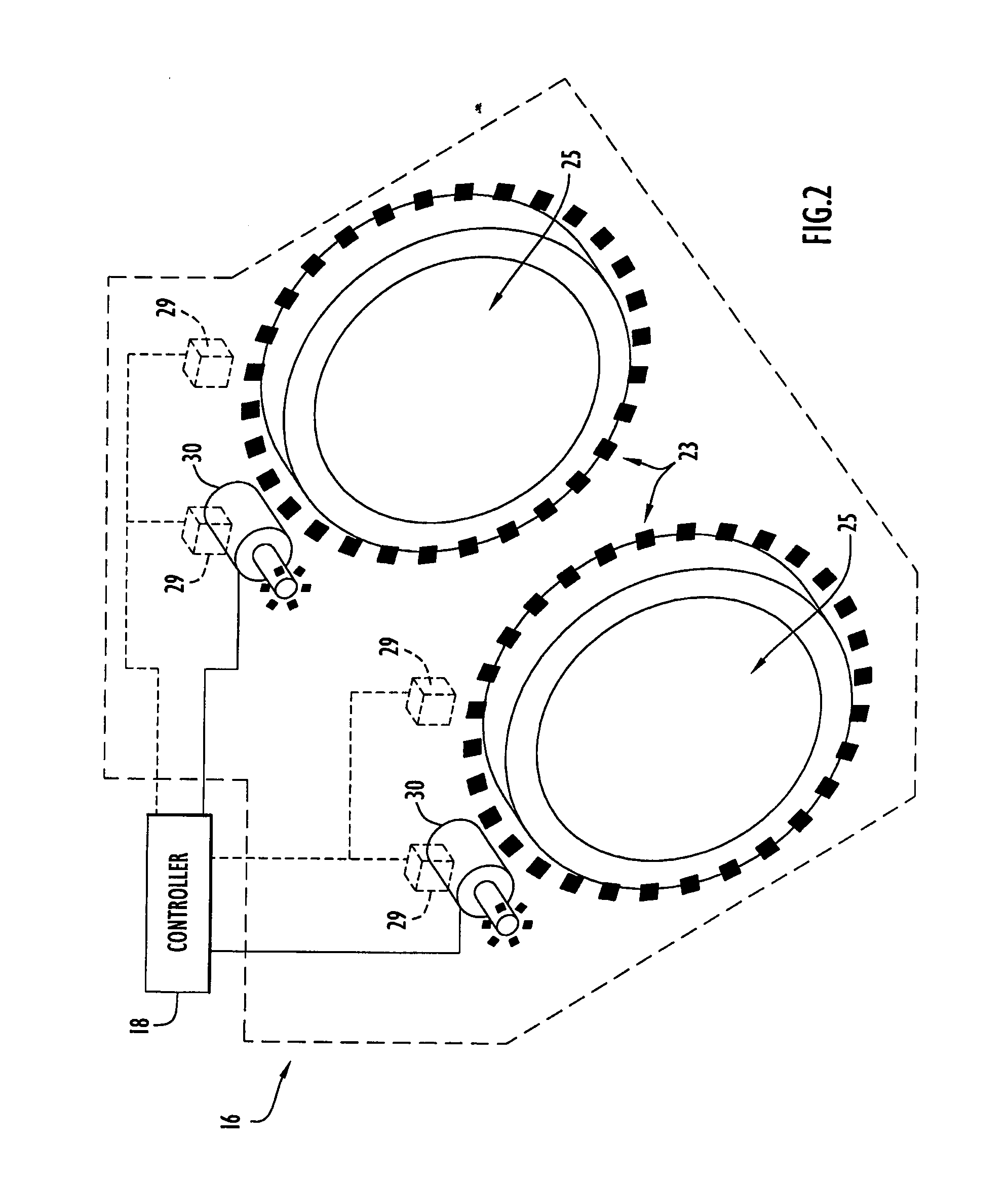 Security Camera System and Method of Steering Beams to Alter a Field of View