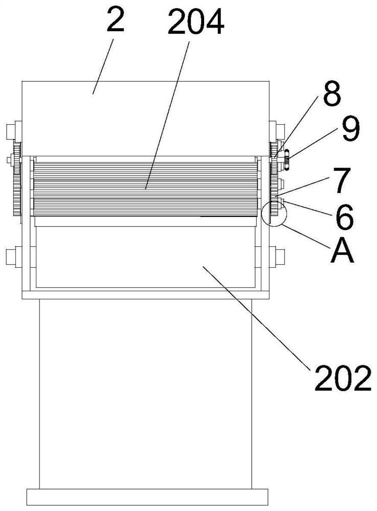 Forage grass cutting and kneading machine