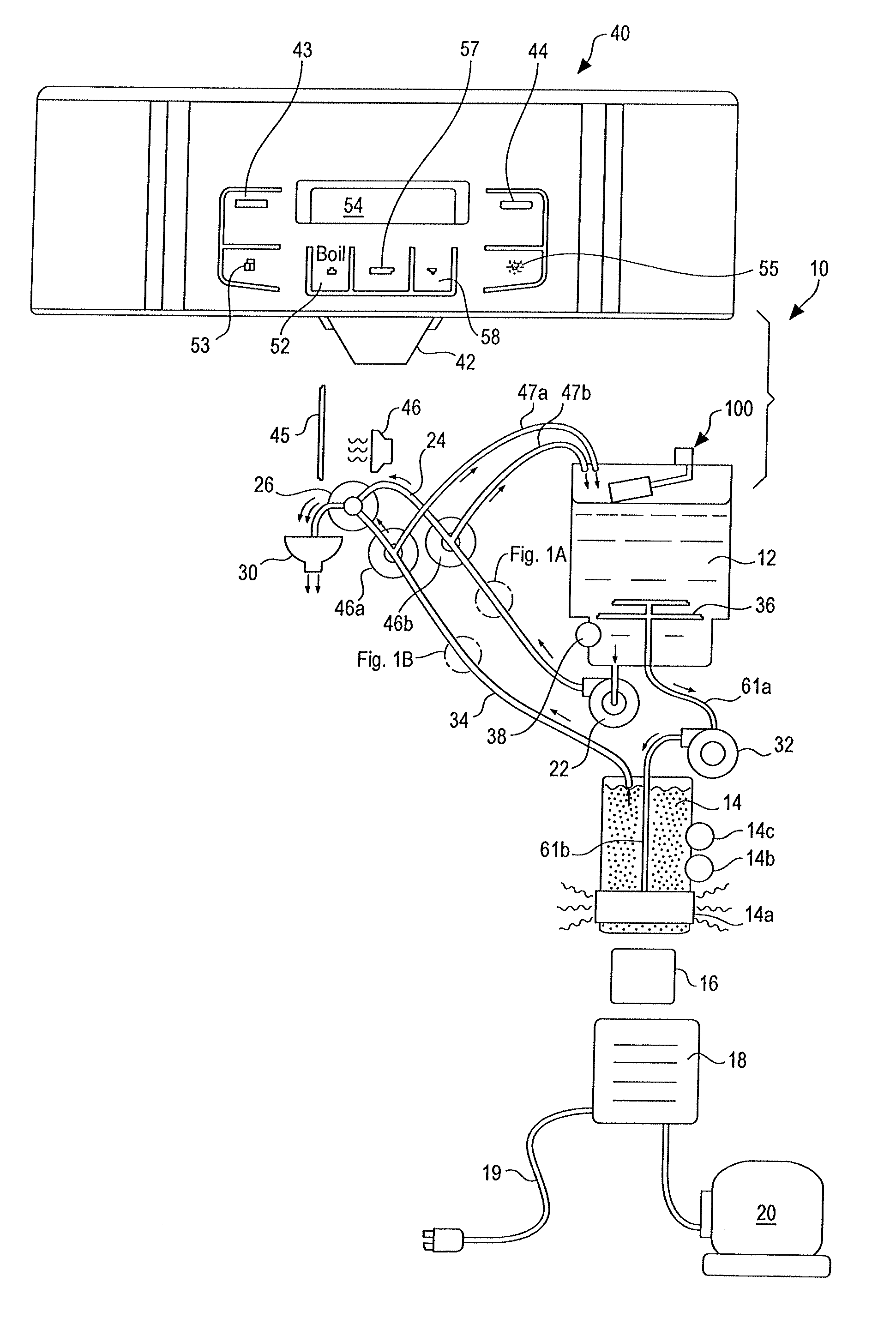 Liquid dispenser with ozonating, recirculating and improved temperature control functions